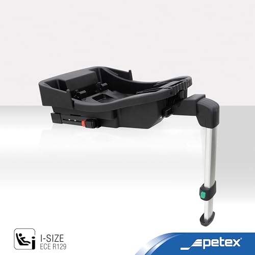 PETEX i-Size ISOFIX Basisstation passend für Petex Babyschale/Autositz in schwarz, 1 Stück