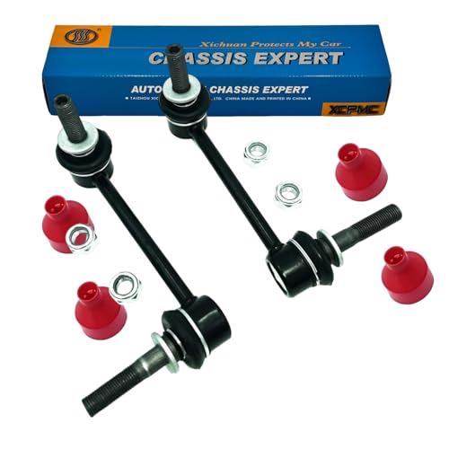 XCPMC K90677 K90683 Front Suspension Sway Stabilizer Bar End Drop Link Kit 2 Pcs 2003-22 Toyota Tacoma 4Runner FJ Cruiser Lexus GX470 Left & Right Automotive Replacement Parts K80948 K80946