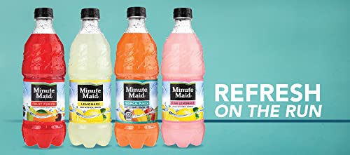 Minute Maid Lemonade And Punch 9 Flavors Variety Pack, Lemonade And Fruit Drinks 20 Oz (Pack Of 9) #TOP3