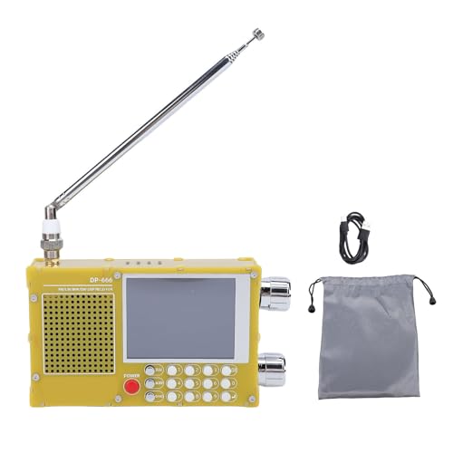Radio portátil XUMIUZIY Full Band con pantalla LCD táctil 2.8" miniatura 6