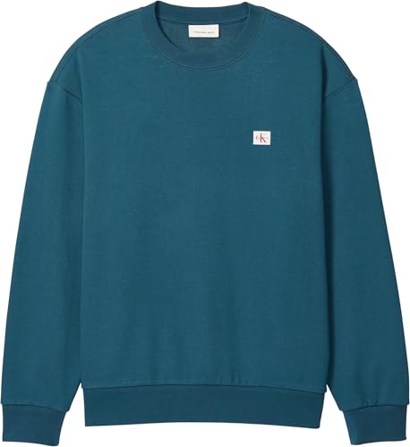 Miniatura 6 de Calvin Klein Sudadera Hombre Terry Badge con Cuello Redondo