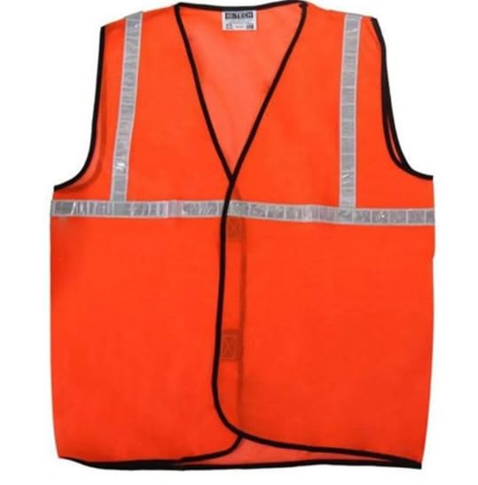 Qwid Netted Reflective Safety Jacket High Visibility Protective Jacket Reflector Waistcoat Workwear Safety Jacket - Orange Color (1) (B0CVHGJ63S) Amazon Price History, Amazon Price Tracker