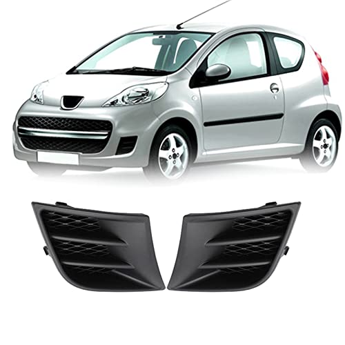 Parrilla de luz antiniebla delantera para Peugeot 107 2009 2010 2011 2012, paragolpes coche