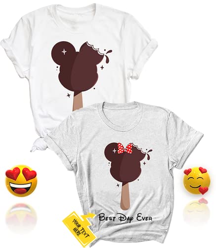 Customizable Popsicle Ice Cream Churro Waffle Soda Family Couple Matching Shirts. Hubby Wifey Family Trip. Family Tees. Best time Together Shirts. Personalized Travel Family Shirts. D093