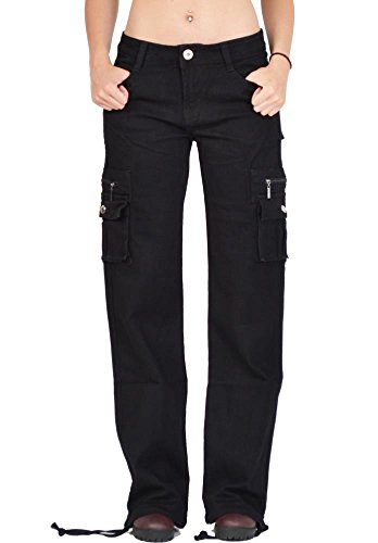 Wide Leg Cargo Pants Combat Trousers 