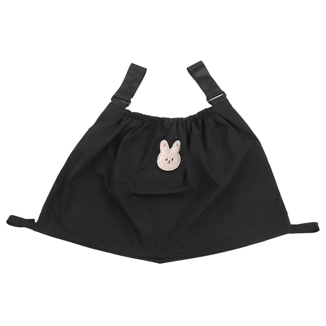Organizador para Cochecito de Bebé, Bolsa para Cochecito Impermeable, Organizador Universal para Cochecito, Red Portaobjetos para Cochecito, Bolsa de Almacenamiento, Negro
