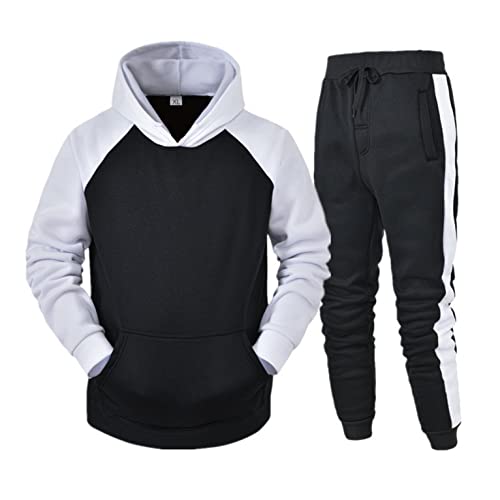 BGBJQ Chandal Hombre Completo, 2 Piezas Chandal de Jogging Cover