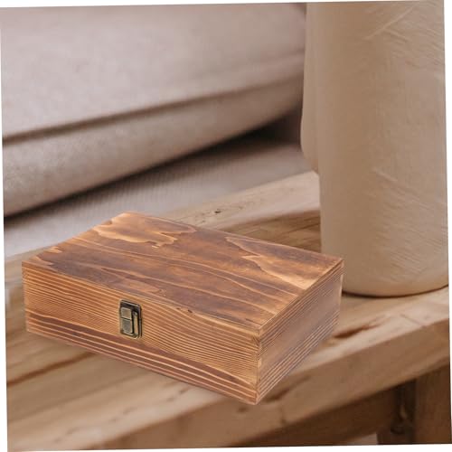 Boîte en bois brûlé multifonction pour sublimer votre coiffeuse - 7