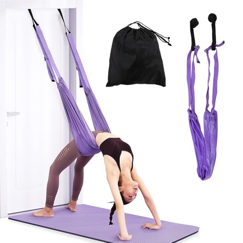 Natudeco Aerial Yoga Hängematte Yoga Training Schaukel Set Yoga...