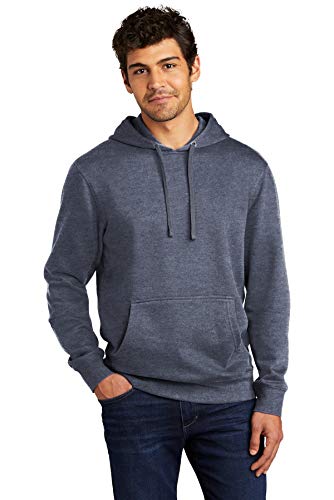 District V.I.T. Fleece Hoodie, Heathered Navy, X-Large