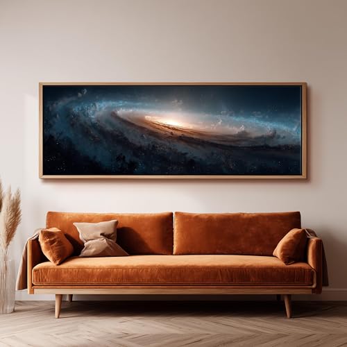 Tableau galaxie en spirale : la solution pour décorer un grand mur vide - 2