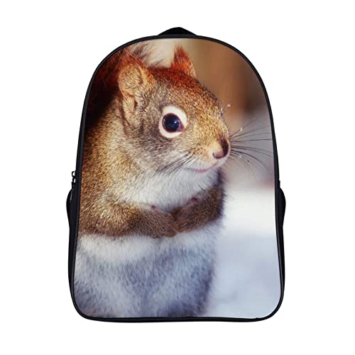 Sac à dos dos confortable motif animal écureuil pour soulager vos trajets