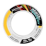 Ultima Unisex-Adult Powerflex Hohe Festigkeit Schlagschnur Bangle Spule, Feuerorange, 80