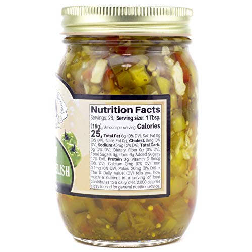 Amish Wedding Green Tomato Relish 15 Ounces (Pack Of 2) #TOP1
