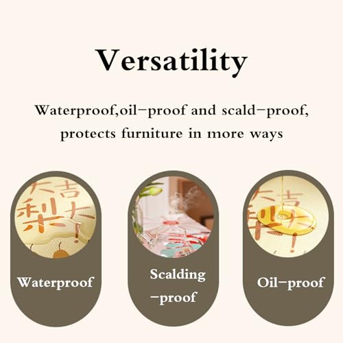 Cooalinar Almohadilla Protectora para Secadora,Protector De Parte Superior Lavadora,Alfombra Antipolvo para Lavadora,Impermeable,Utilizado En Lavadoras De Tambor,Tocadores,Mesas De Comedor ect - imagen 2