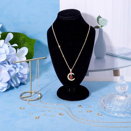 image for PH PandaHall Pandahall 13.12 Ft 16K Gold Plated Cable Chains 1.5x1.2x1