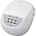 TIGER JBV-A10U 5.5-Cup (Uncooked) Micom Rice Cooker and Warmer with Tacook Food Steamer Cooking Tray Technology, White