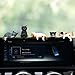Cat Car Interior Accessories Dashboard Decorations, Set of 5 Cute Car Dash Decor Rearview Mirror Ornament for Women Girl