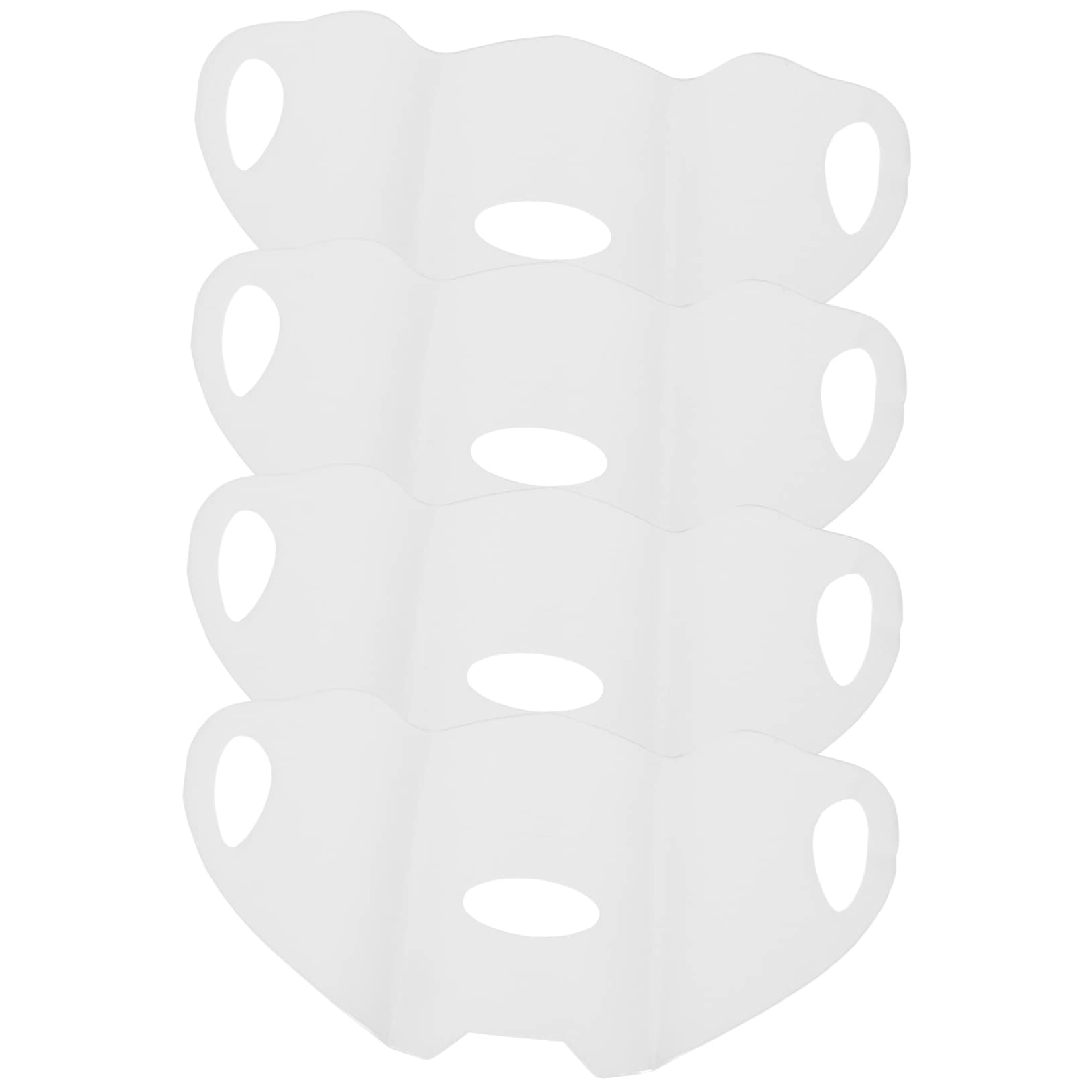 INOOMP 12 Pz Maschera Per Il Viso in Gel Maschera Gel Per Il Viso Copertura Per La Protezione Del Viso Prodotti Skincare Viso Tessuto Elastico Luce Ultravioletta Golf