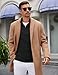 COOFANDY Men's Quarter Zip Up Pullover Lightweight Mock Neck Sweatshirt Casual Long Sleeve Polo Shirt