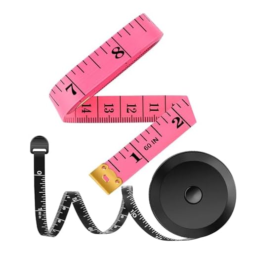 iBayam 2-Pack Double-Sided 60-Inch Tape Measures