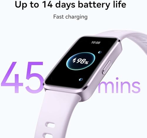 HUAWEI Band 10 Akıllı Saat – Yapay Zeka Destekli Spor Takibi, Profesyonel Düzeyde Uyku Analizi, Uyku Nefes Farkındalığı, 14 Güne Kadar Pil Ömrü, iOS ve Android Uyumlu, Siyah - Görsel 4