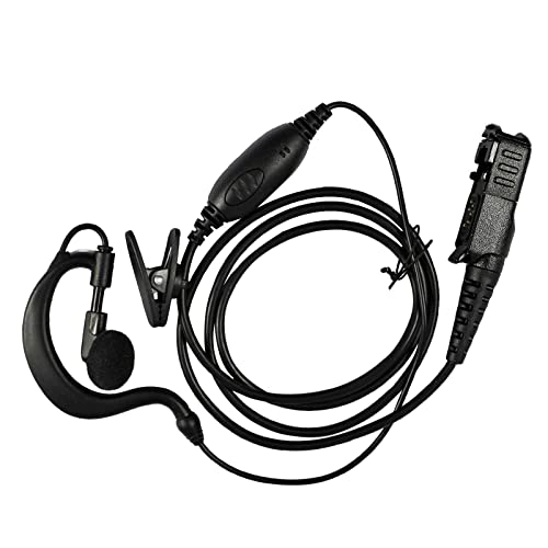 Auriculares con Micrófono para Xir P6620 Dep 550E acústica profesional duradera