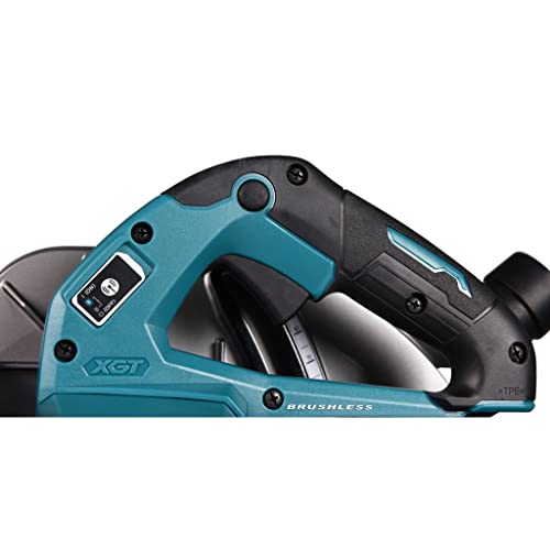 Makita HS011GT201 Akku-Handkreissäge 101mm 40V max. / 5,0 Ah, 2 Akkus + Ladegerät, Petrol/Schwarz – Bild 6
