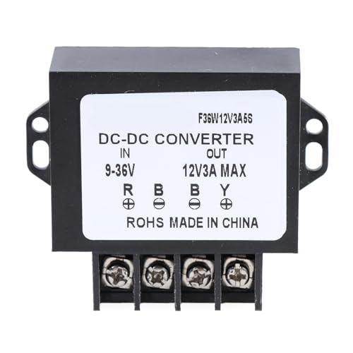 High Efficiency Voltages Down 9V-36V in to 12V Out Power Adapter for 12V Car LED Lights and Electronic Devices