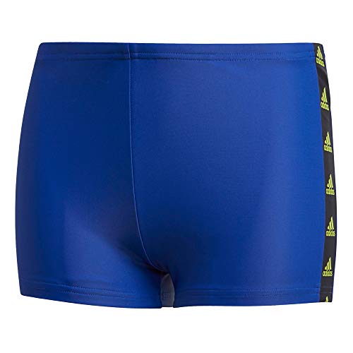 Adidas YB Tape Costume da Bagno Unisex per Bambini...