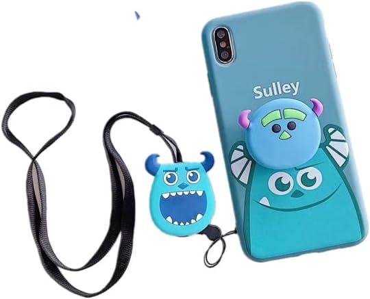 Amazon Co Jp モンスターズ インク マイク サリー 可愛い 個性 スマホケース Iphone12ケース Iphone11保護カバー 衝撃吸収 持ち運び 携帯カバー スタンド機能 ネックストラップ付き Iphone11pro Blue 家電 カメラ