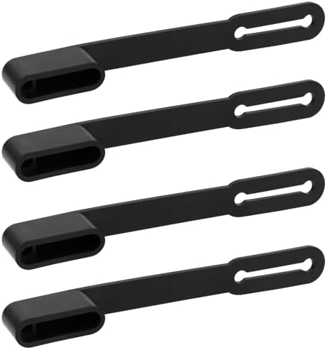 4pcs 4-Pin Flat Trailer Wiring Harness Connector Dust Covers, 4 Way Rubber Vehicle Side Plug Wire Cover Cap, Dust-Proof Protector Against Dirt Accessories (Black)