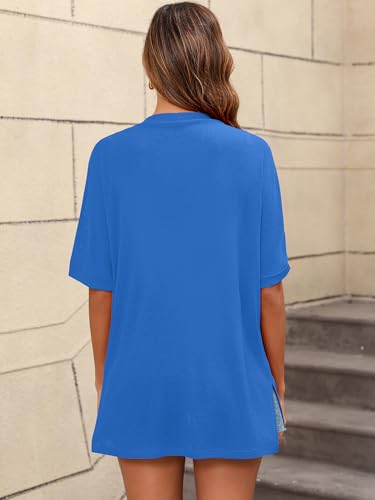 Image of Women's Lightweight Open Front Cardigans Short Sleeve Casual Soft Sheer Cardigan S-2XL with Pockets