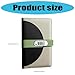 Receipt Folder with 40 Compartments and Combination Lock for Credit Cards Bills Documents Organiser 14 7 x 23 9 cm Lockable Receipt Organiser