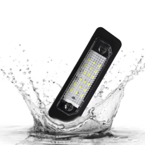 Plafón luz de matrícula trasera para modelos Ford Taurus y Edge 3