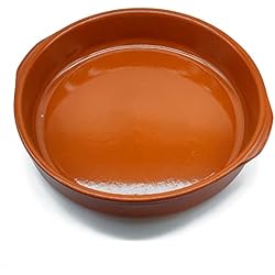 Cacerola De Barro Para Induccion AC – Cazuela de barro – Fabricado en España – Apto para vitro y hornos – Ø 36 cm