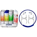 iSpring F9K 1-Year Reverse Osmosis Water Filter Replacement Cartridge Pack Set for 6-Stage Alkaline Mineral RO Filtration Systems + iSpring ACL1 RO Add-on Filter Kit