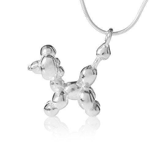 poodle necklace charm