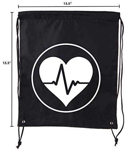 Image of Mato & Hash First Aid Backpack Drawstring Medical Bag for Emergencies or Epi Pen & Medicine - 3PK Black CA2500FirstAid S3
