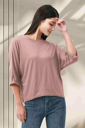 2025 Half Sleeve Spring Tee,Womens Fashion Oversized Tshirts Short Sleeve Crewneck Color Black Summer Trendy Clothes - Image 6