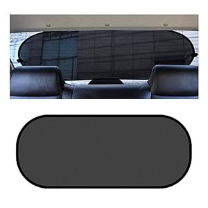 Moly Magnolia UV-Blocking Car Window Sunshades, 39″x19″/Rear