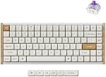 Keychron K2 HE Rapid Trigger Wireless Mechanical Keyboard with Hall Effect Gateron Double-Rail Magnetic Linear Switch, 2.4GHz QMK Bluetooth 5.2 RGB Compatible Mac Windows Linux (Aluminum & Wood Frame)