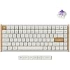 Keychron K2 HE Rapid Trigger Wireless Custom Keyboard with Hall Effect Gateron Double-Rail Magnetic Switch, 2.4 GHz QMK Bluetooth 5.2 RGB Compatible with Mac Windows Linux (Aluminum + Wood)