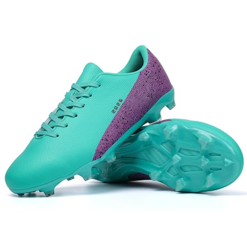 Image of Mens Soccer Cleats Womens Indoor Soccer Shoes Wide Baseball Turf Shoes Adult Youth Rugby Shoes Big Boys Small Spikes AG TF Football Boots