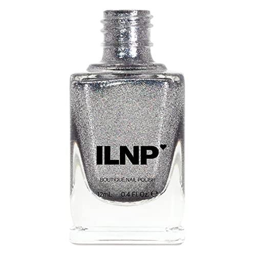 Image of ILNP Echo - Platinum Silver Holographic Ultra Metallic Nail Polish