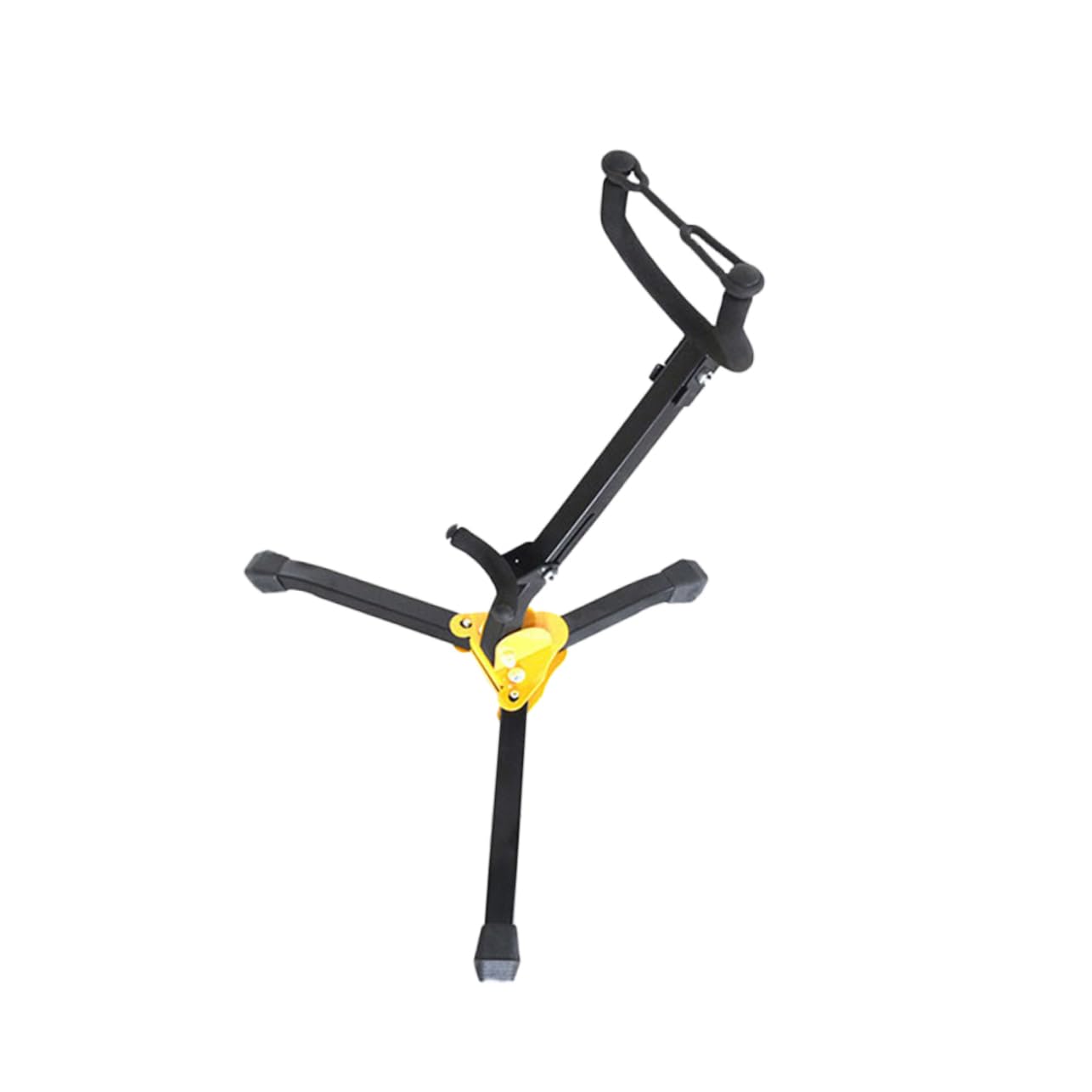 Toddmomy Portable Saxophone Holder Sponge Cover Long-lasting Metal Compact Easy to Carry Stand