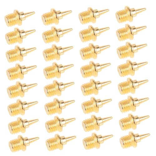 MUSISALY Spikes 48pcs Aluminum Alloy Replacement Spikes Wrench for Men's Running Jumping Activities