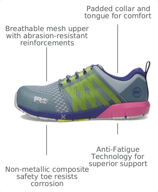 Image of Timberland PRO Men's Radius Composite Safety Toe Athletic Industrial Work Shoe