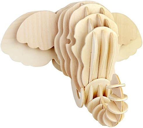 Elephant Head QUAY Woodcraft Construction Kit FSC