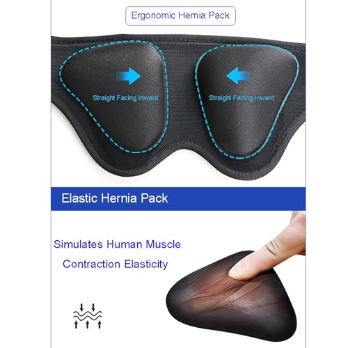 Faja para hernia ajustable con 2 compresores XL miniatura 4